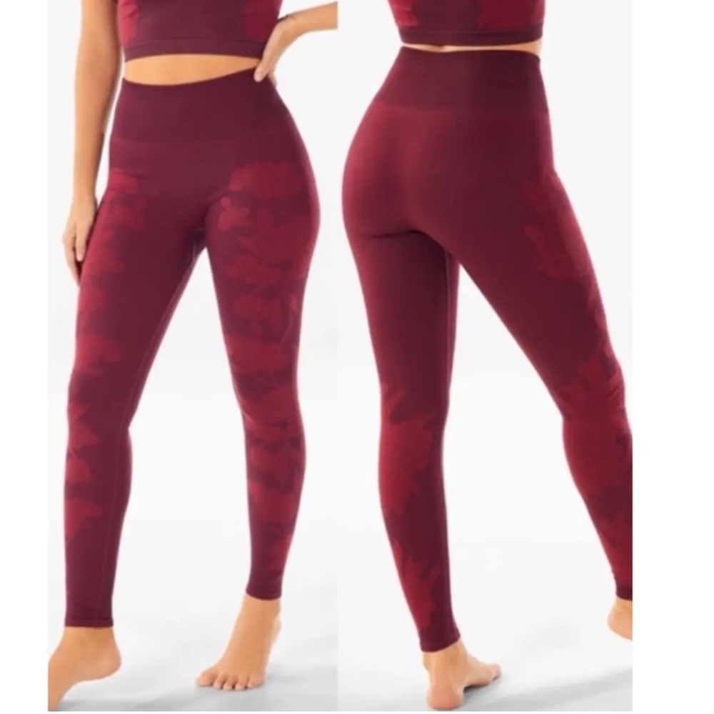 Fabletics High-waisted Seamless Floral Leggings